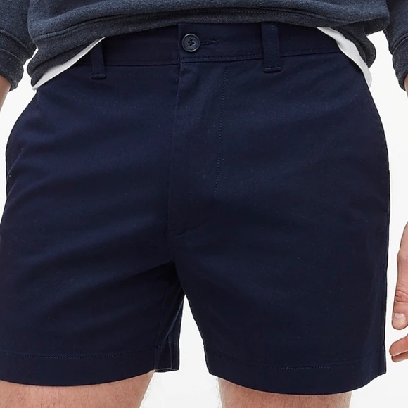 J crew 5" flex chino short navy blue - Picture 2 of 4